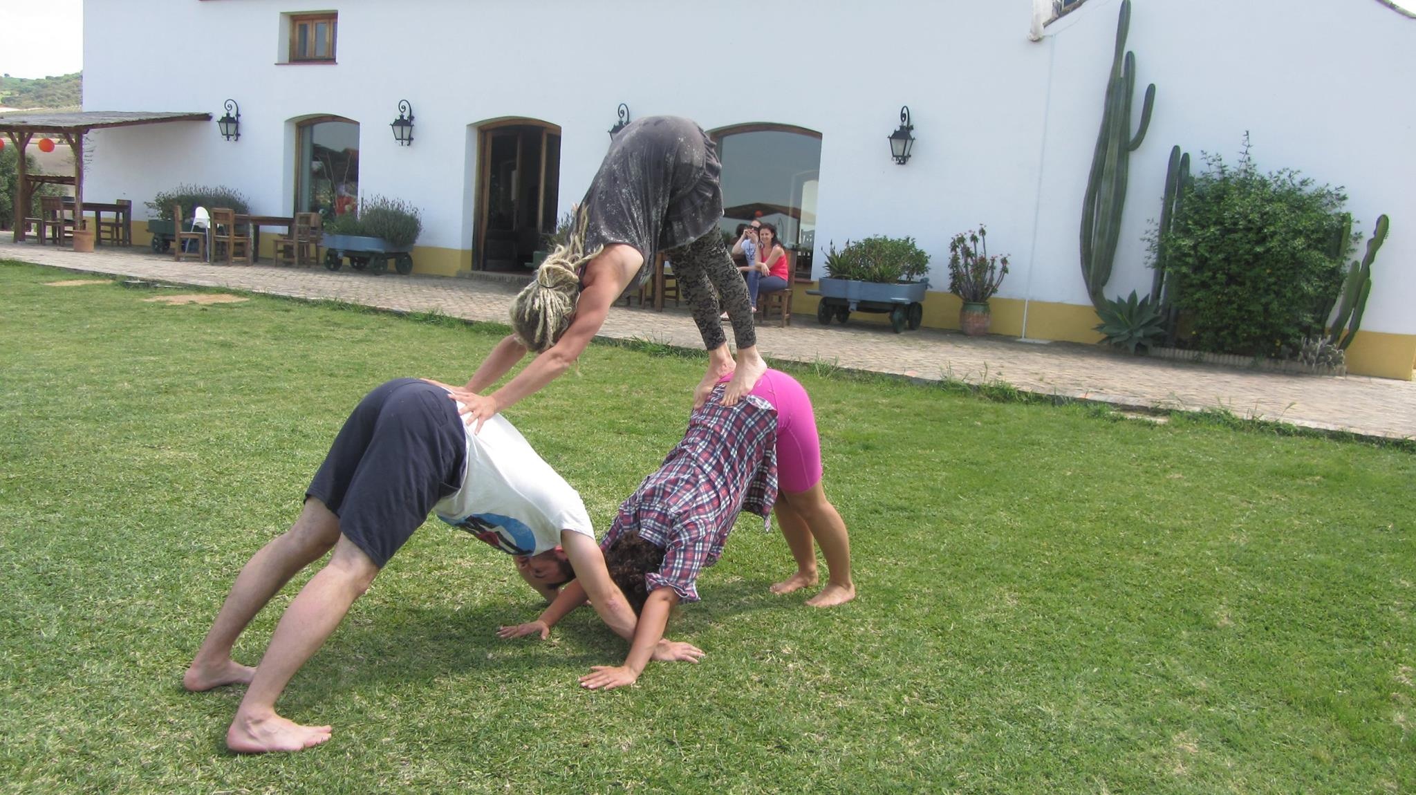 Do AcroYoga in Portland Maine