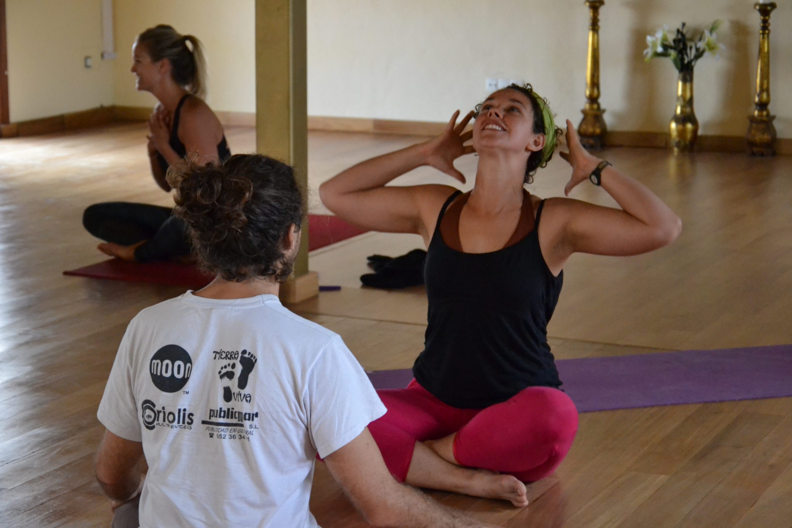 Ashley at her Envision Yoga Training