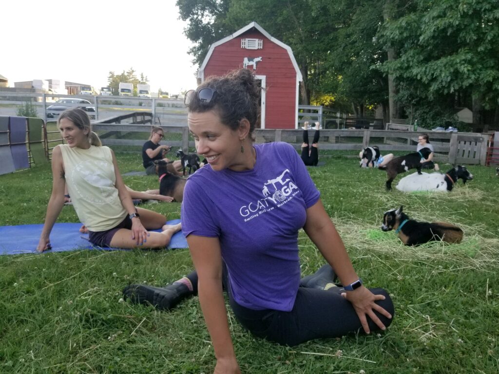 Goat Yoga near ME