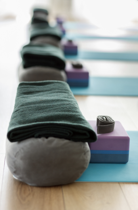 DIY yoga props