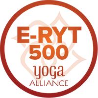 Ashley is an E-RYT500 through the Yoga Alliance.